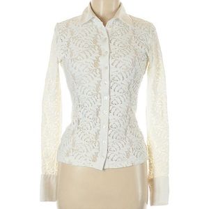 Anne Fontaine lace shirt
